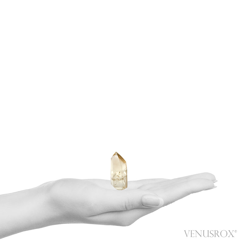 Natural Citrine Polished Point from Shaba, Zaire | Venusrox