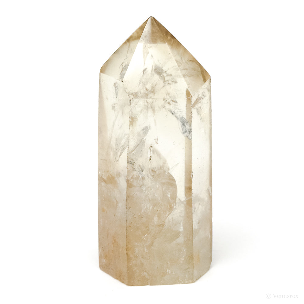 Natural Citrine Polished Point from Shaba, Zaire | Venusrox