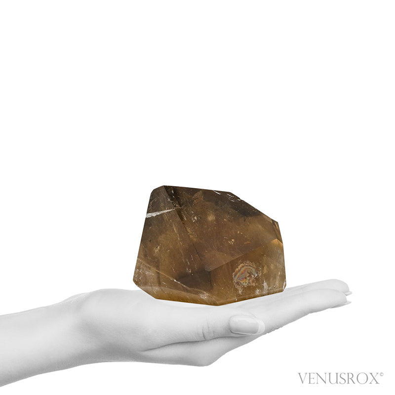 Natural Citrine Phantom Polished Crystal from Brazil | Venusrox
