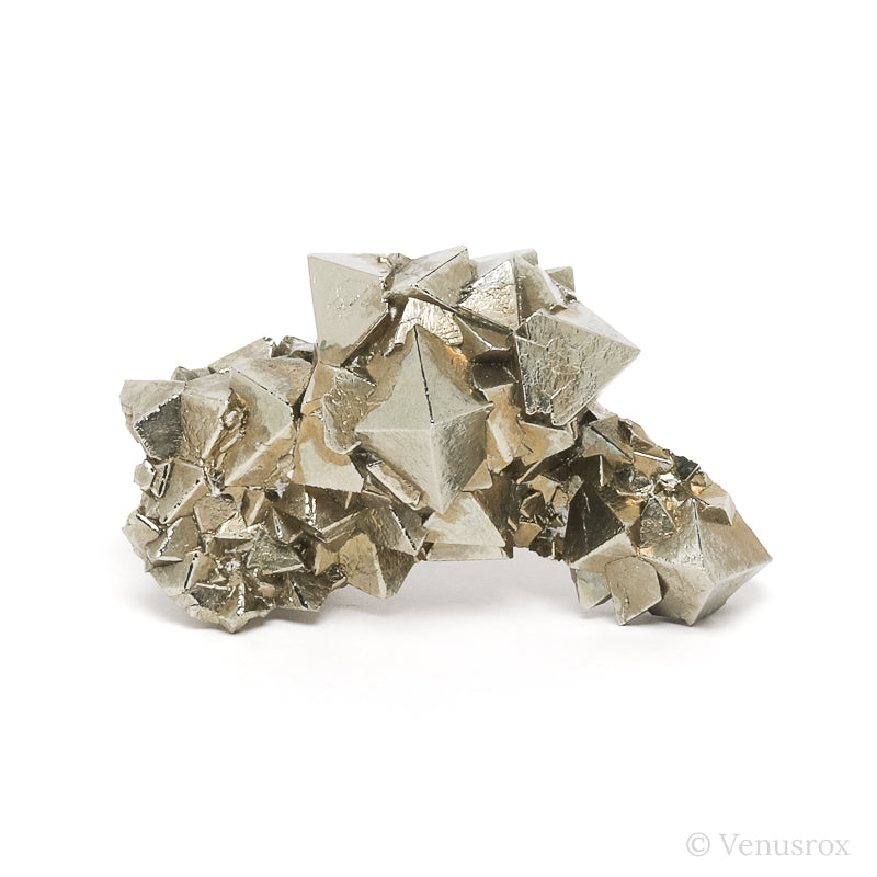 Pyrite Natural Cluster from the Huanzala Mine, Huallanca District, Dos de Mayo Province, Huánuco Department, Peru | Venusrox