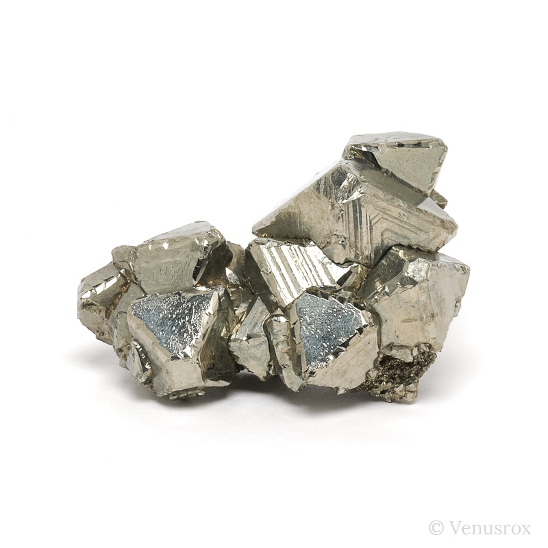 Pyrite Natural Cluster from the Huanzala Mine, Huallanca District, Dos de Mayo Province, Huánuco Department, Peru | Venusrox