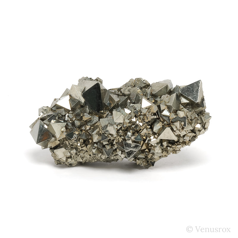 Pyrite Natural Cluster from the Huanzala Mine, Huallanca District, Dos de Mayo Province, Huánuco Department, Peru | Venusrox