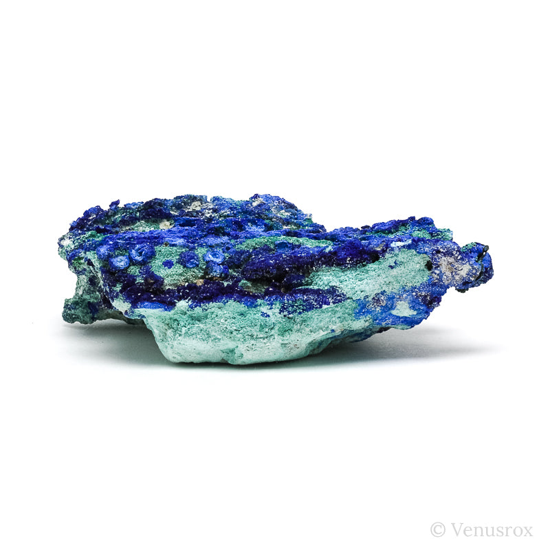 Azurite, Malachite & Aragonite on Matrix Natural Crystal from the Lavrion District, Attica Prefecture, Greece | Venusrox
