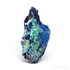 Azurite, Malachite & Aragonite on Matrix Natural Crystal from the Lavrion District, Attica Prefecture, Greece | Venusrox