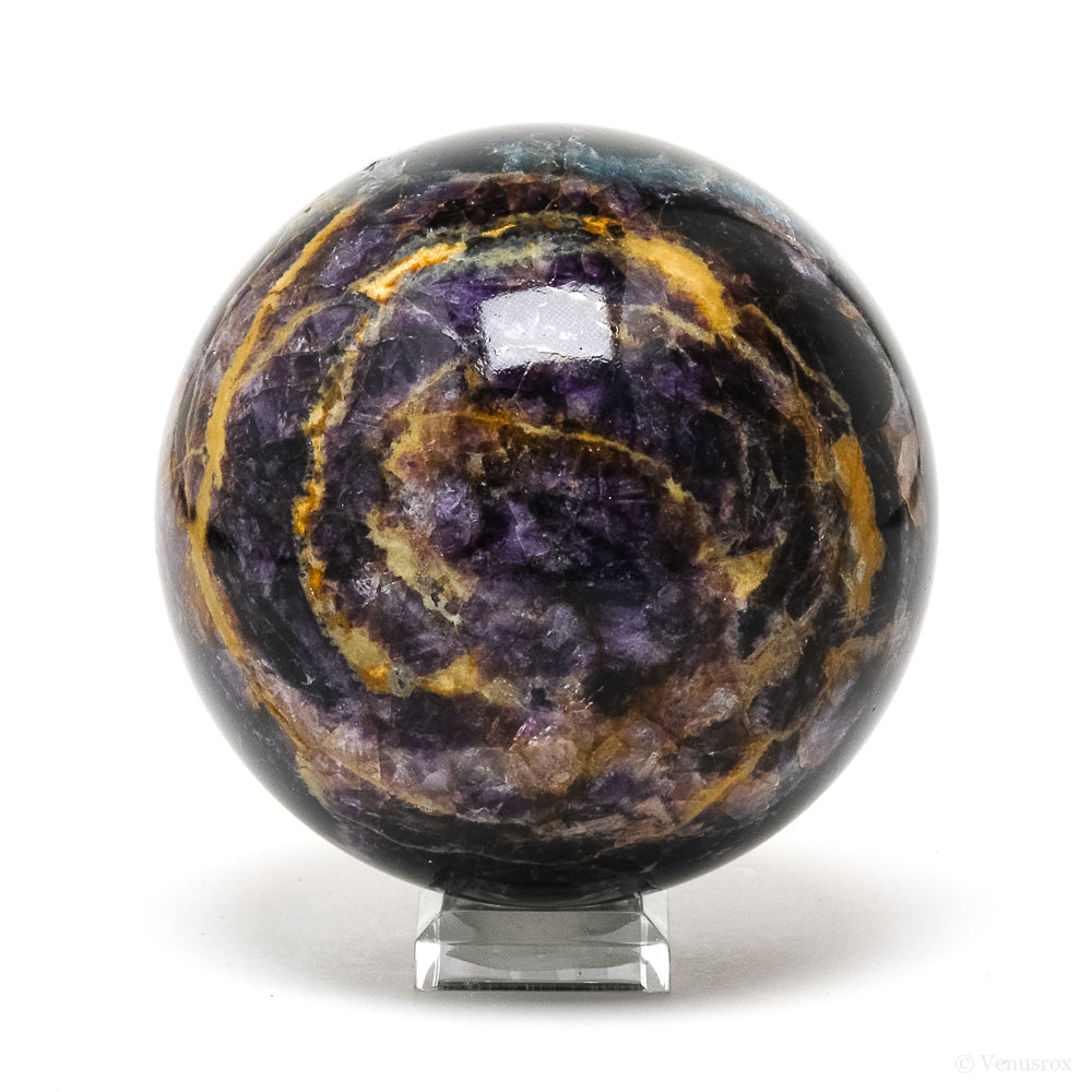 Fluorite Polished Sphere from Russia | Venusrox