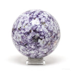 beautiful Lepidolite with Pink Tourmaline & Albite Polished Sphere from Russia | Venusrox