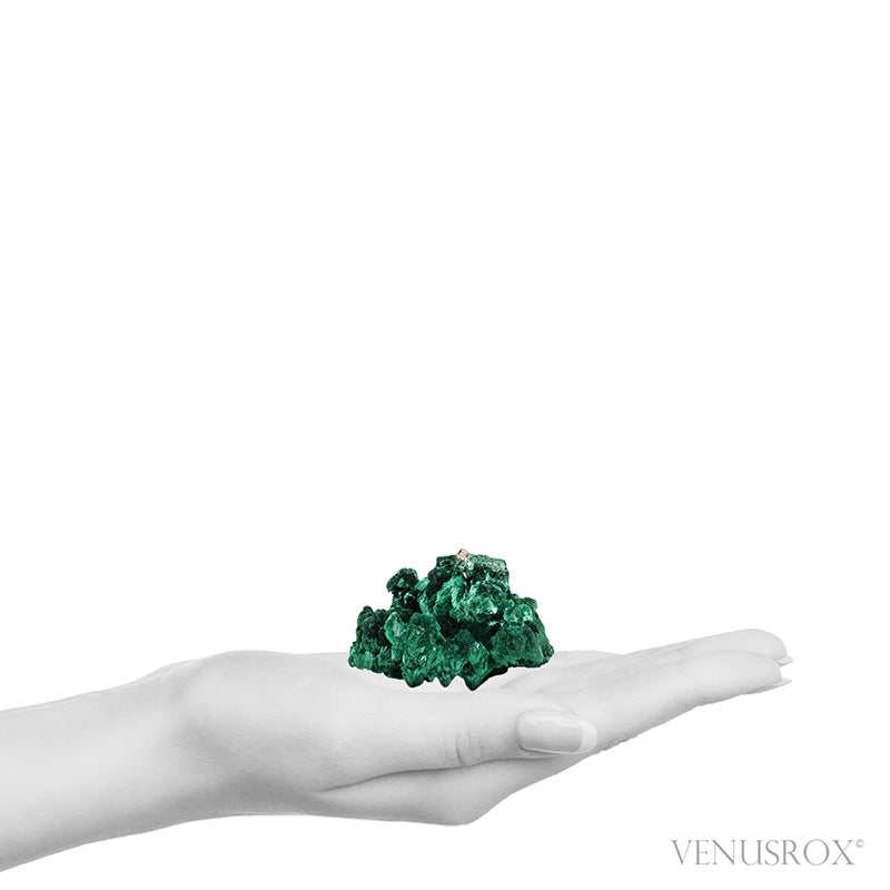 Fibrous Malachite Natural Crystal from the Luishia Mine, Katanga Province, Democratic Republic of Congo | Venusrox