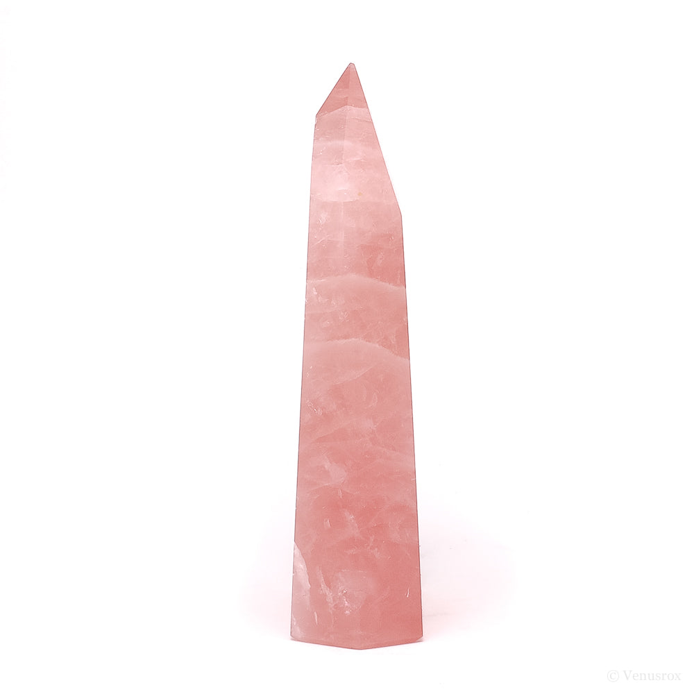 Rose Quartz Polished Point from Brazil | Venusrox