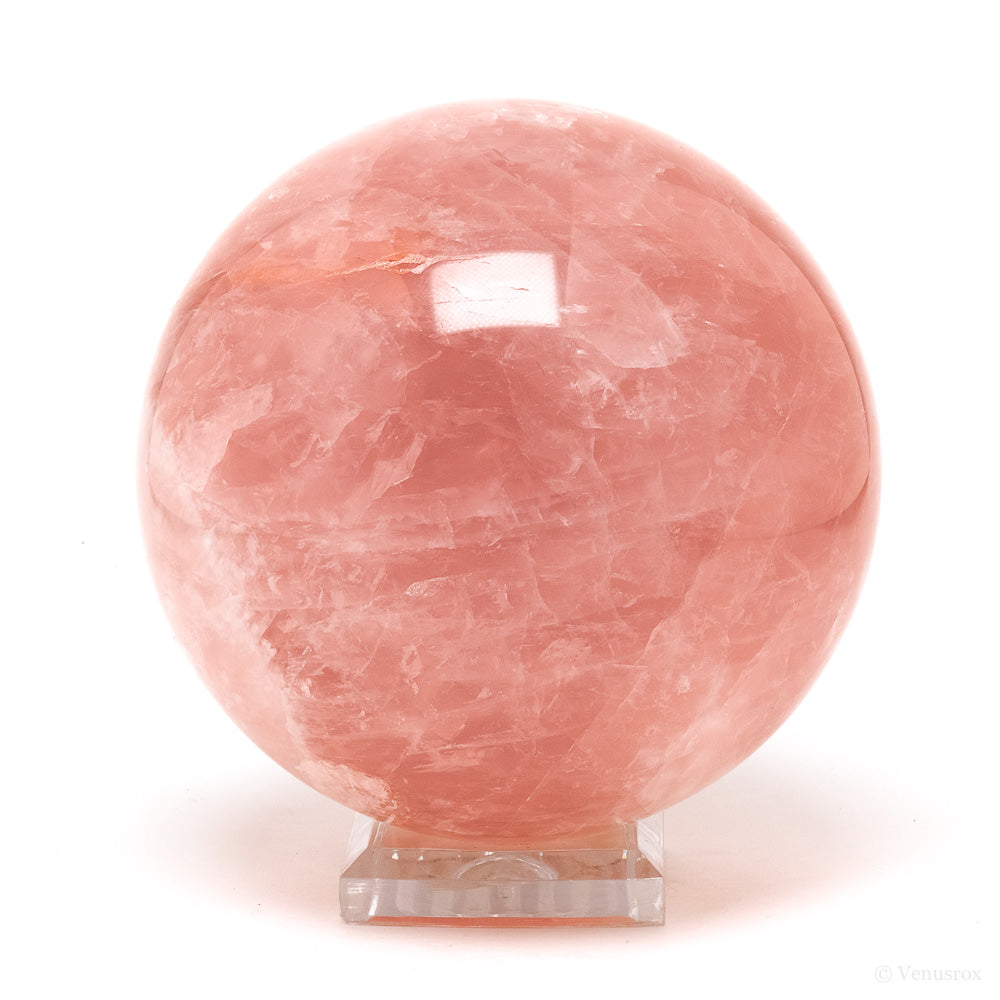 Star Rose Quartz Polished Sphere from Brazil | Venusrox