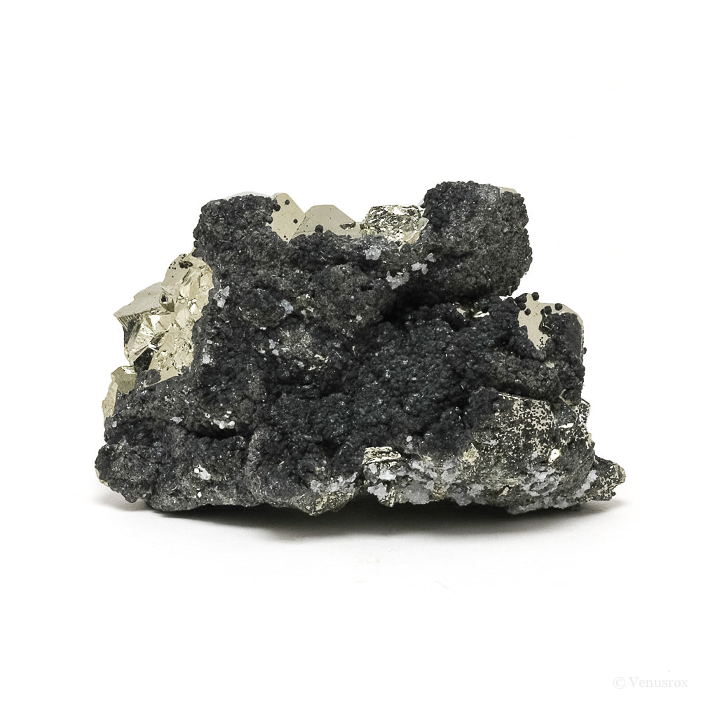 Pyrite with Sphalerite Natural Cluster from the Huanzala Mine, Huallanca District, Dos de Mayo Province, Huánuco Department, Peru | Venusrox