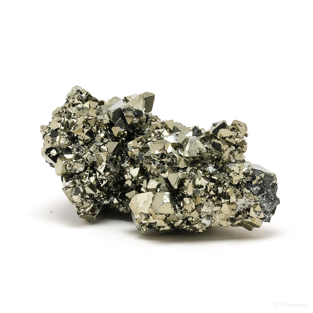 Pyrite with Sphalerite Natural Cluster from the Huanzala Mine, Huallanca District, Dos de Mayo Province, Huánuco Department, Peru | Venusrox