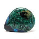 Azurite and Malachite in Matrix Polished Crystal from Huancavelica, Peru | Venusrox