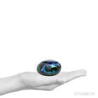 Azurite and Malachite in Matrix Polished Crystal from Huancavelica, Peru | Venusrox