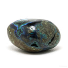 Azurite and Malachite in Matrix Polished Crystal from Huancavelica, Peru | Venusrox