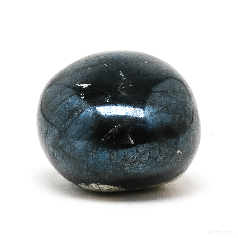 Covellite with Pyrite Polished Crystal from Peru | Venusrox