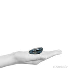 Covellite with Pyrite Polished Crystal from Peru | Venusrox