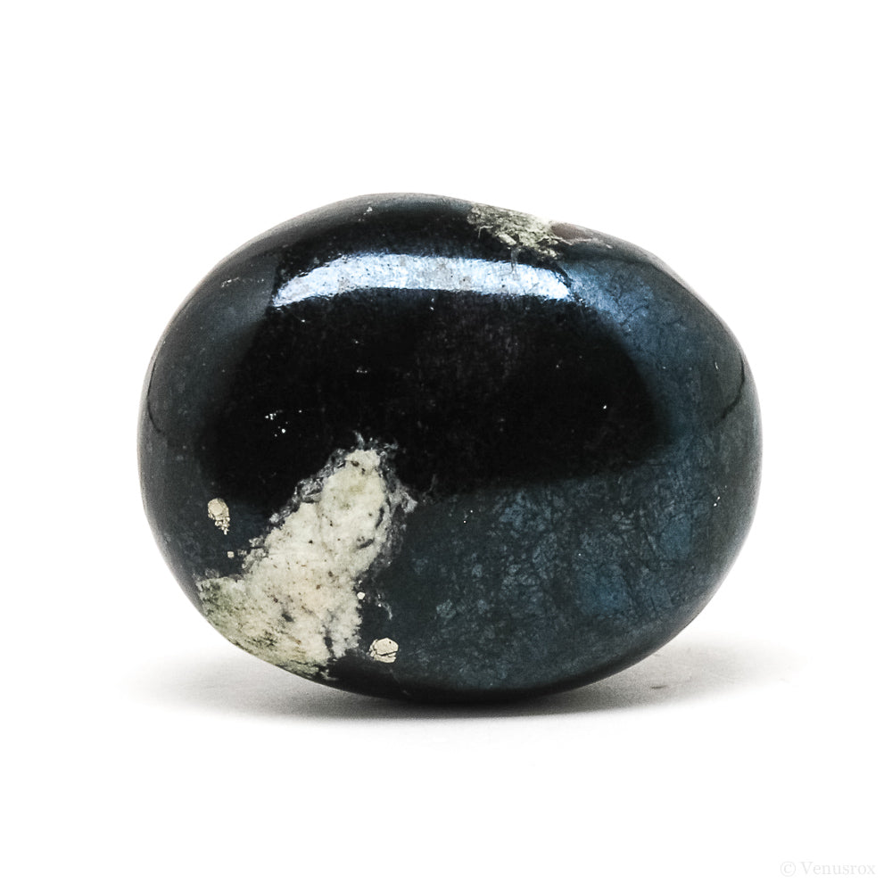 Covellite with Pyrite Polished Crystal from Peru | Venusrox