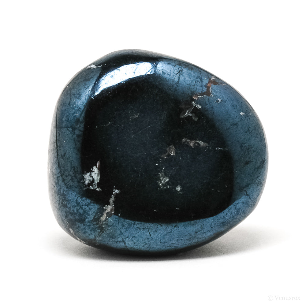Covellite with Pyrite Polished Crystal from Peru | Venusrox
