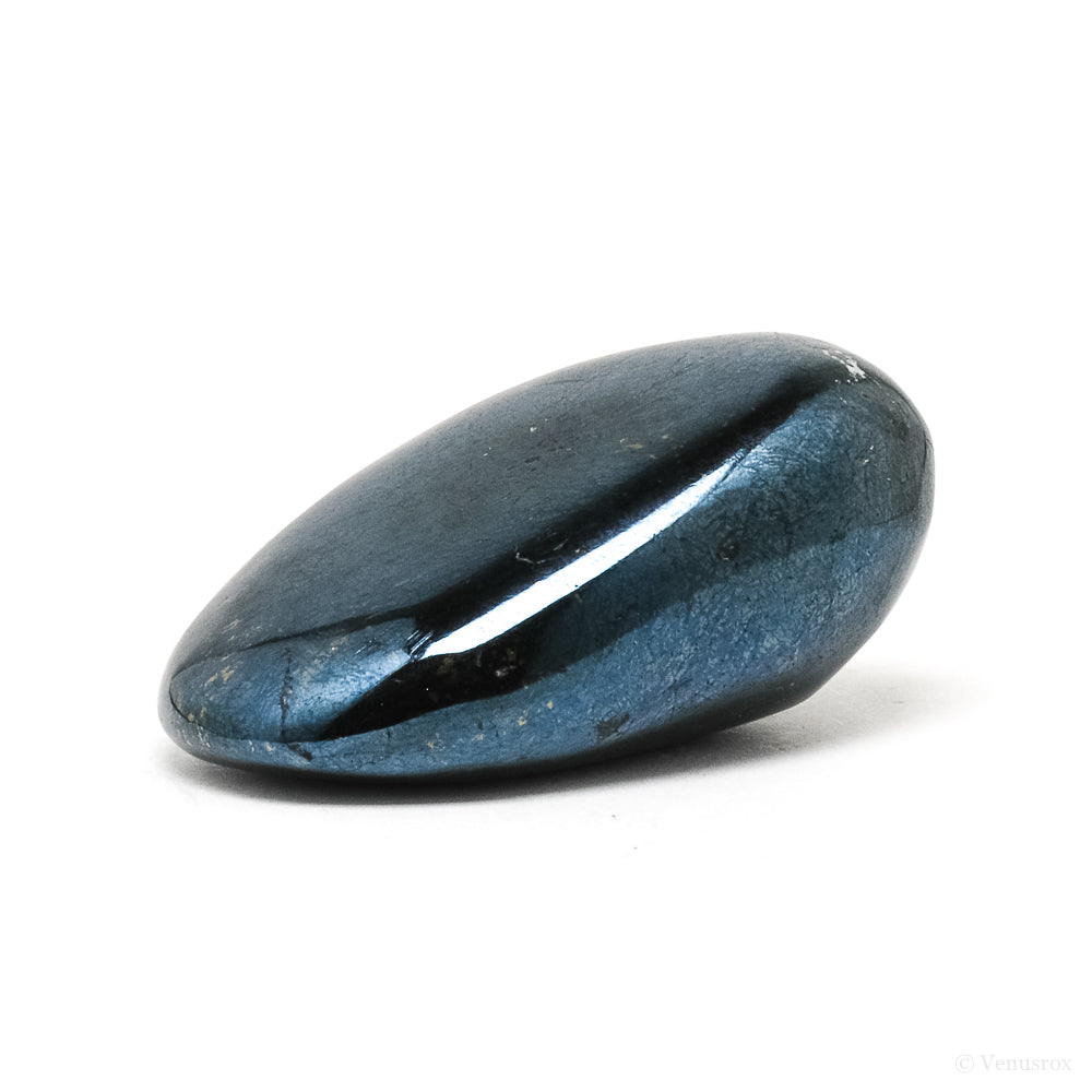 Covellite with Pyrite Polished Crystal from Peru | Venusrox