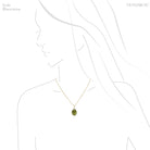 Peridot Polished Sphere Pendant from the Kaghan Valley, Pakistan | Venusrox