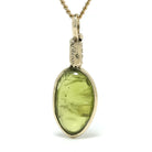 Peridot Polished Sphere Pendant from the Kaghan Valley, Pakistan | Venusrox