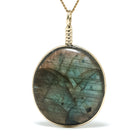 Labradorite Polished Crystal Pendant from Madagascar | Venusrox