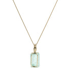 Aquamarine Polished Crystal Pendant from Russia | Venusrox