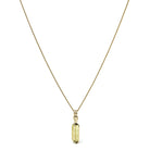 Heliodor Polished Crystal Pendant from Ukraine | Venusrox