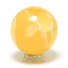 Orange Calcite Sphere from Utah, USA | Venusrox