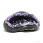 Amethyst with Agate Polished/Natural Heart from Uruguay | Venusrox