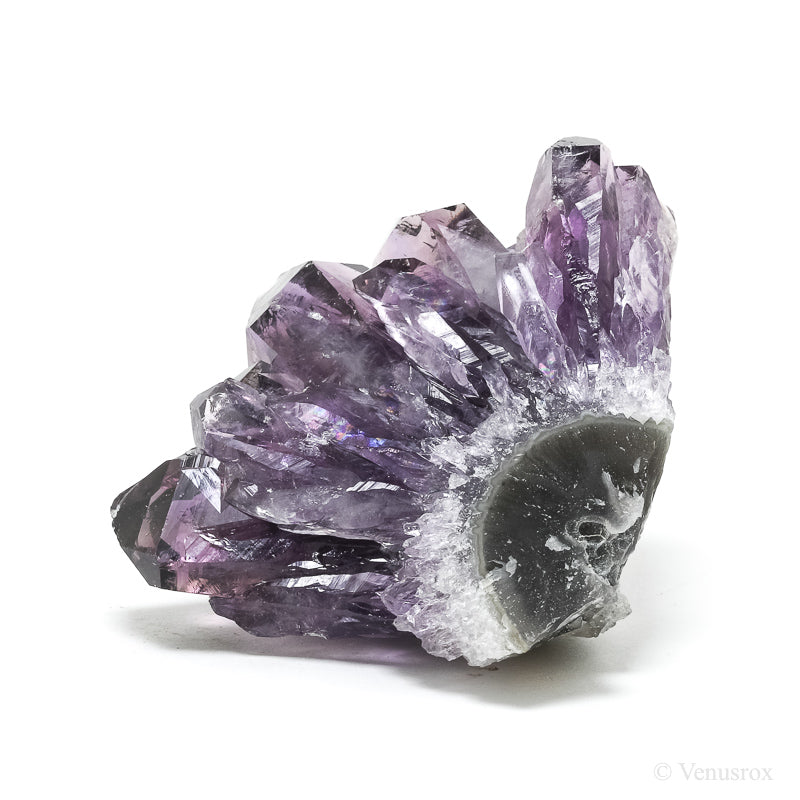 Amethyst with Agate Natural Cluster from Uruguay | Venusrox