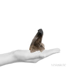 Smoky Quartz with Aegirine & Feldspar Natural Point from Mount Malosa, Zomba District, Malawi | Venusrox