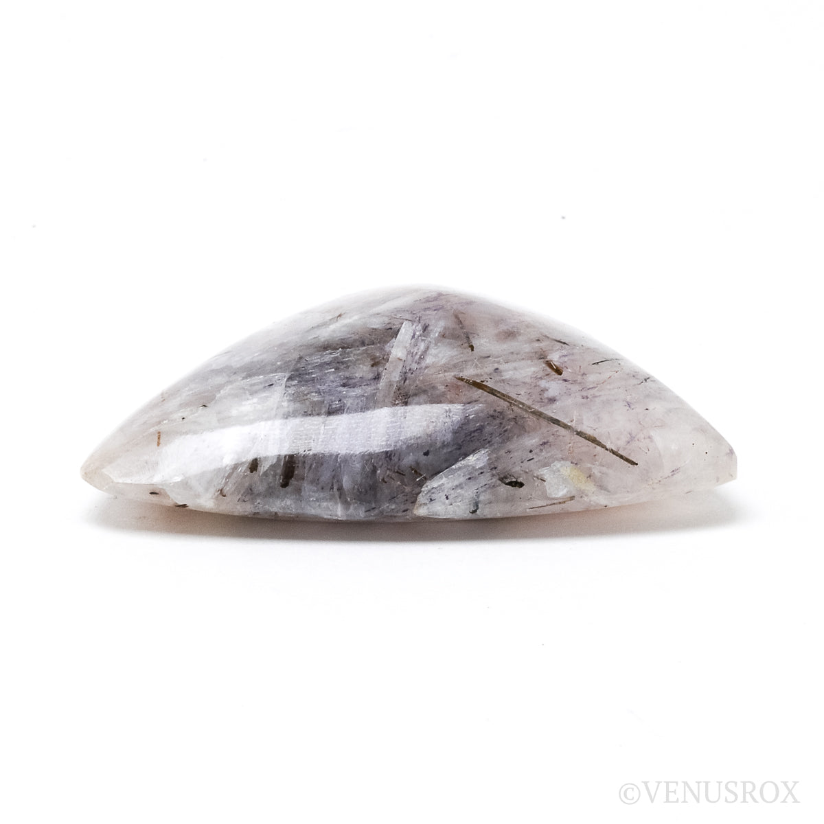 Natrolite with Astrophyllite Polished Crystal from the Lovozero Massif, Kola Peninsula, Russia | Venusrox