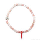Pink Opal Bead Bracelet from Peru | Venusrox