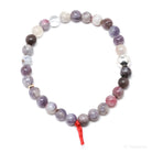 Lepidolite with Pink Tourmaline Bead Bracelet from Brazil | Venusrox