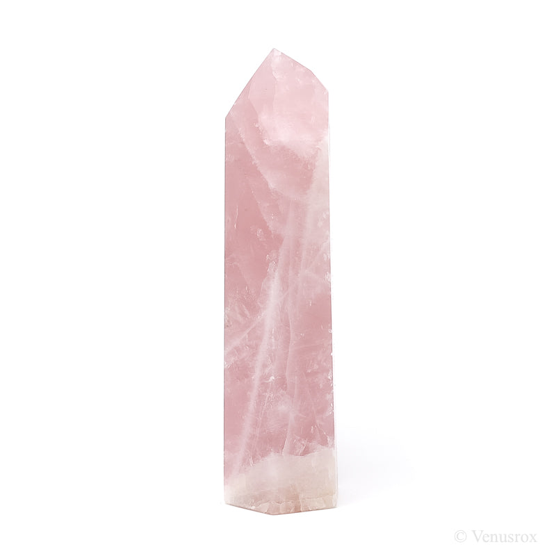 Rose Quartz Polished Point from Brazil | Venusrox