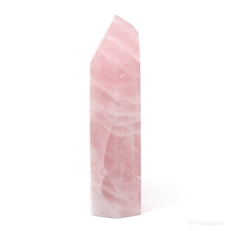Rose Quartz Polished Point from Brazil | Venusrox