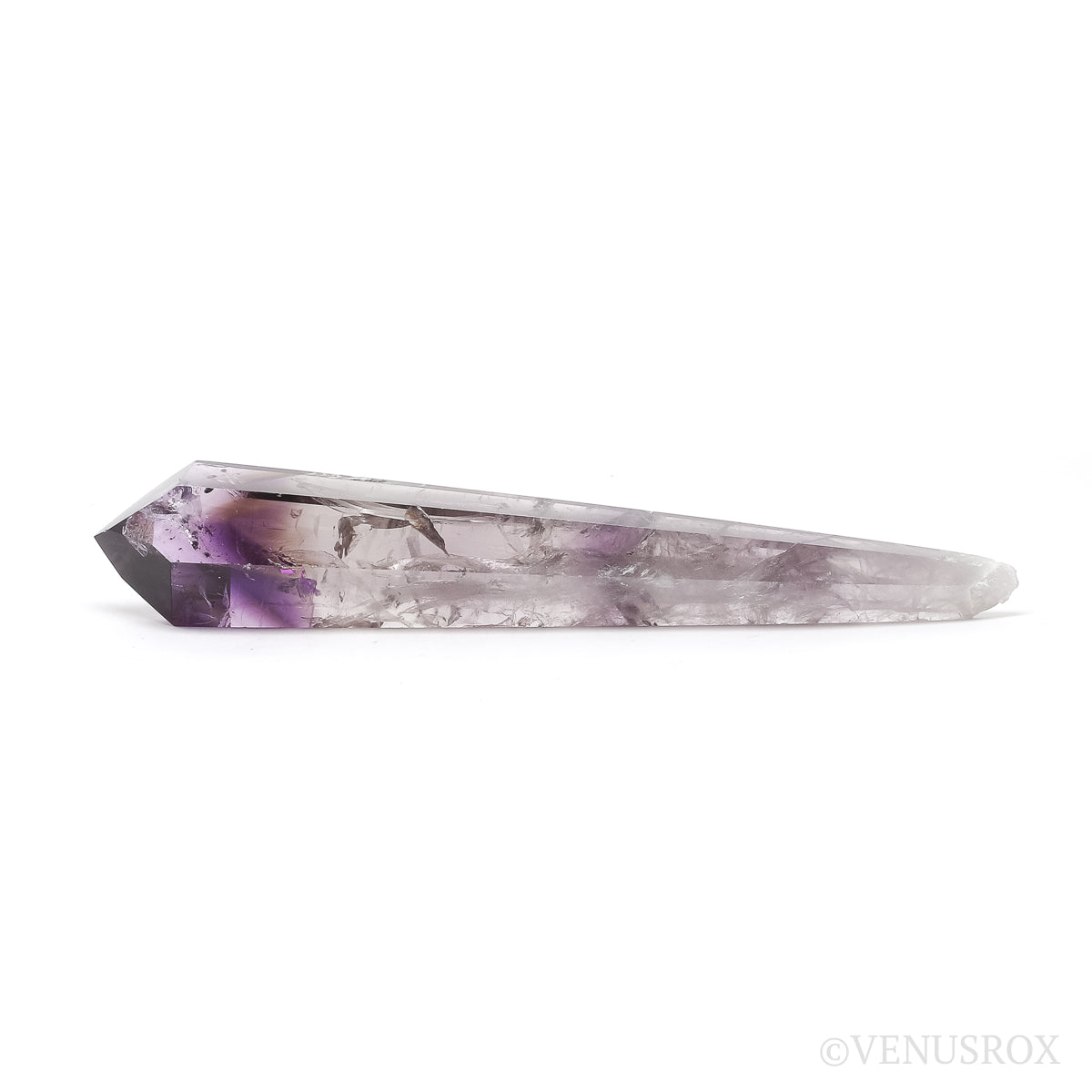 Amethyst Phantom Polished/Natural Point from the Quixaba Mine, Bahia, Brazil | Venusrox