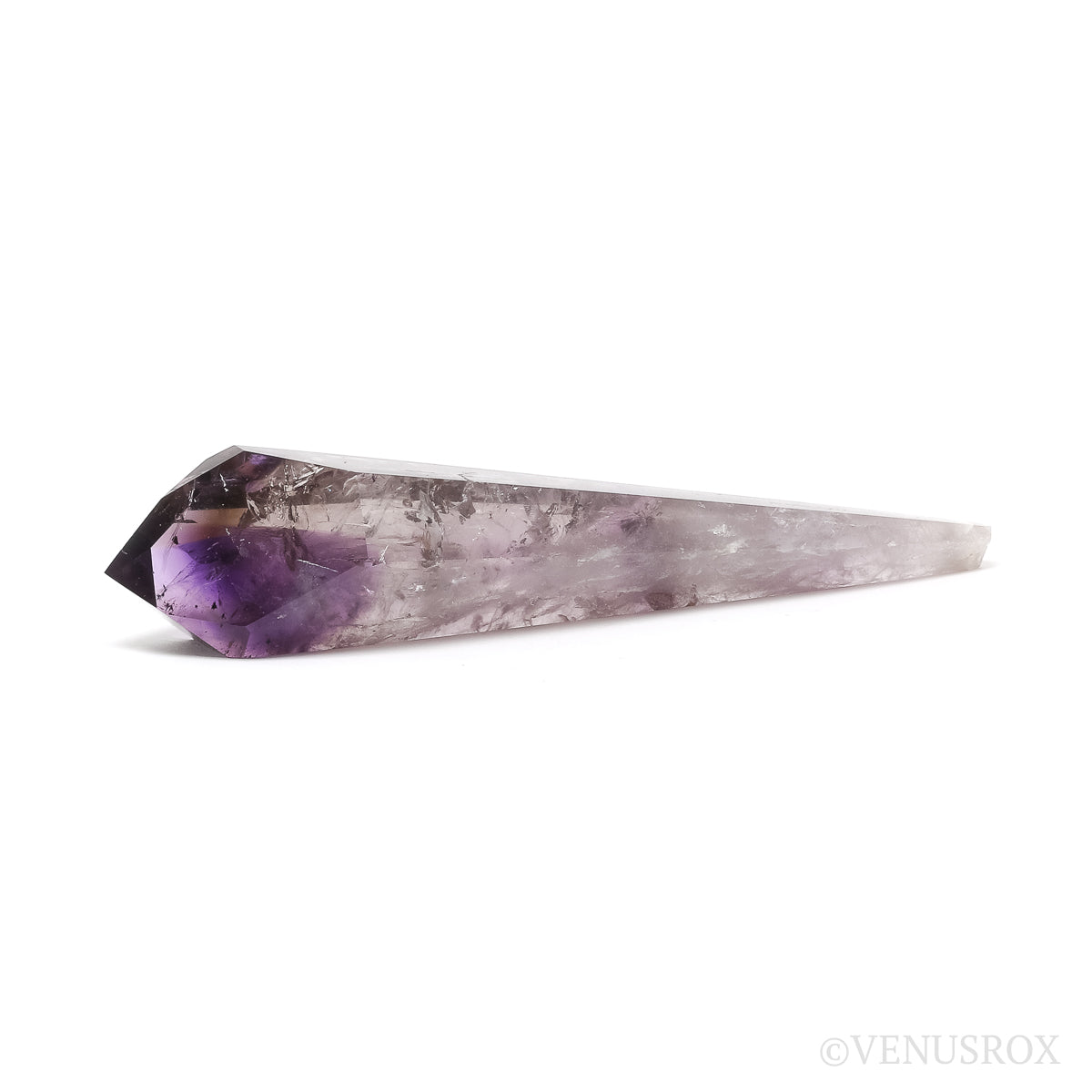 Amethyst Phantom Polished/Natural Point from the Quixaba Mine, Bahia, Brazil | Venusrox