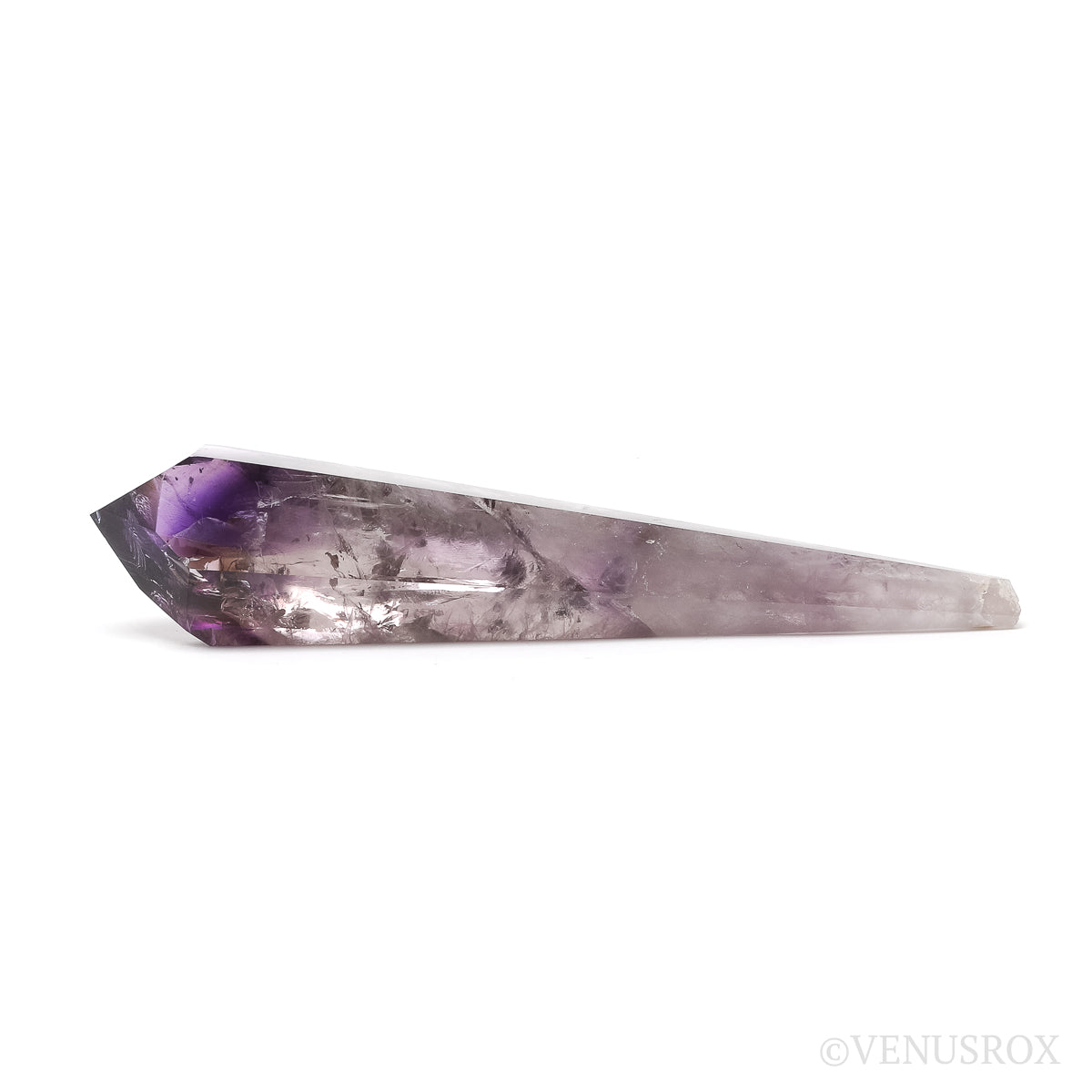 Amethyst Phantom Polished/Natural Point from the Quixaba Mine, Bahia, Brazil | Venusrox