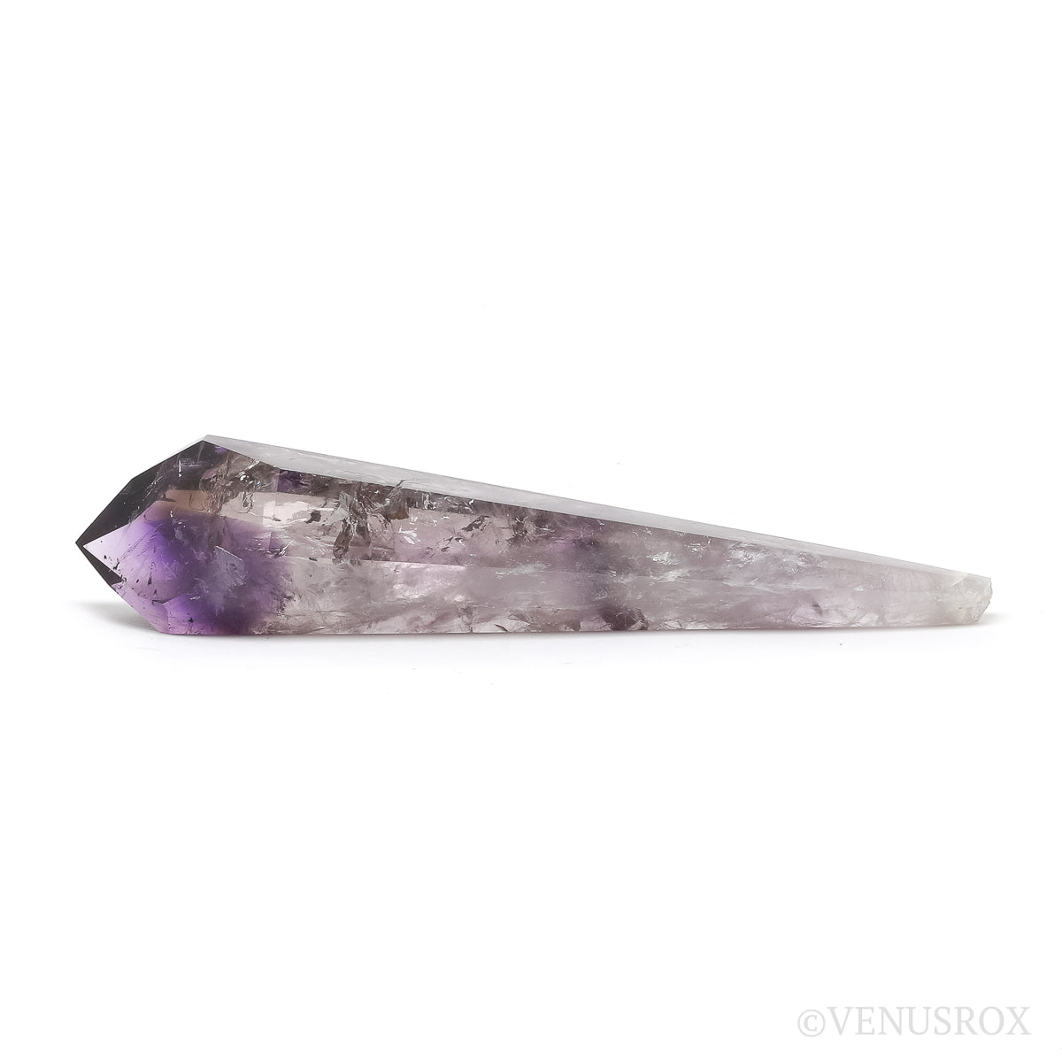 Amethyst Phantom Polished/Natural Point from the Quixaba Mine, Bahia, Brazil | Venusrox