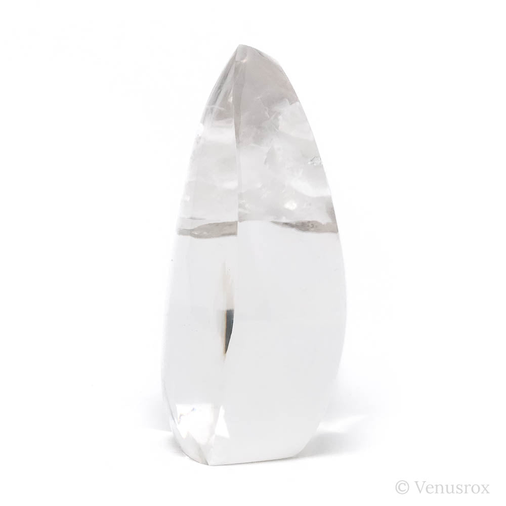 Clear Quartz Polished Flame from Brazil | Venusrox