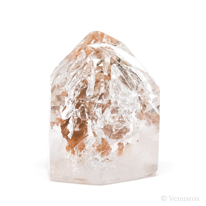 Elestial Quartz Part Polished/Part Natural Point from Madagascar | Venusrox