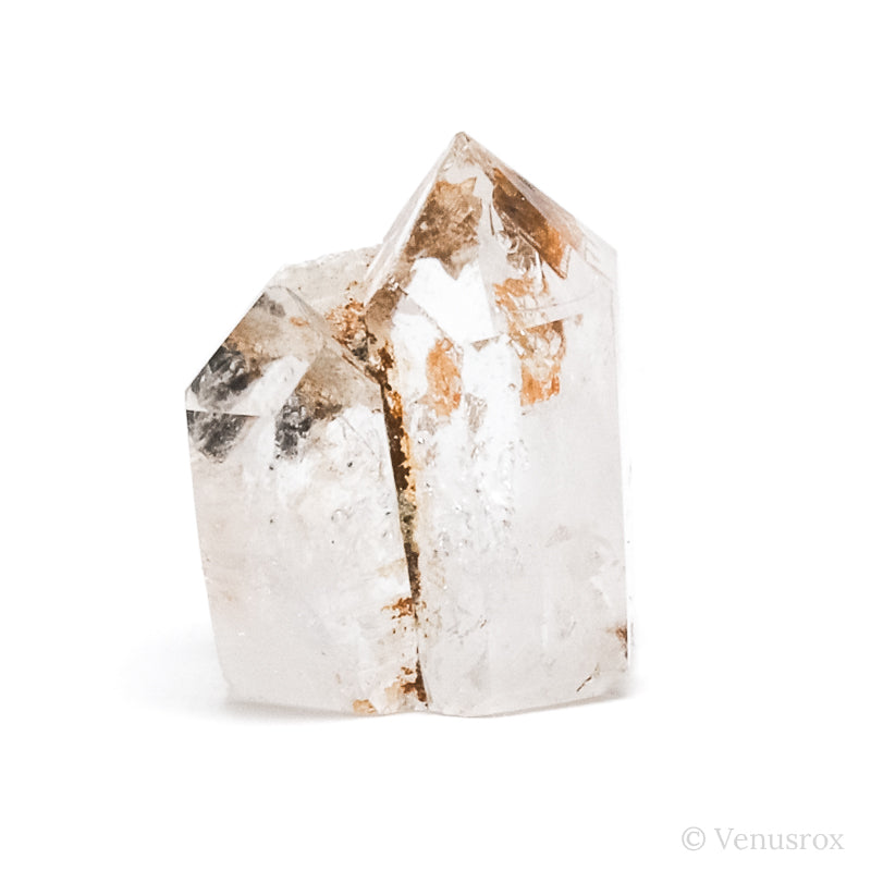 Elestial Quartz Part Polished/Part Natural Point from Madagascar | Venusrox