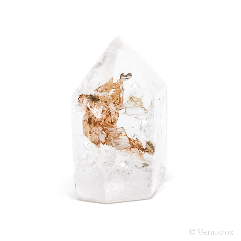 Elestial Quartz Part Polished/Part Natural Point from Madagascar | Venusrox