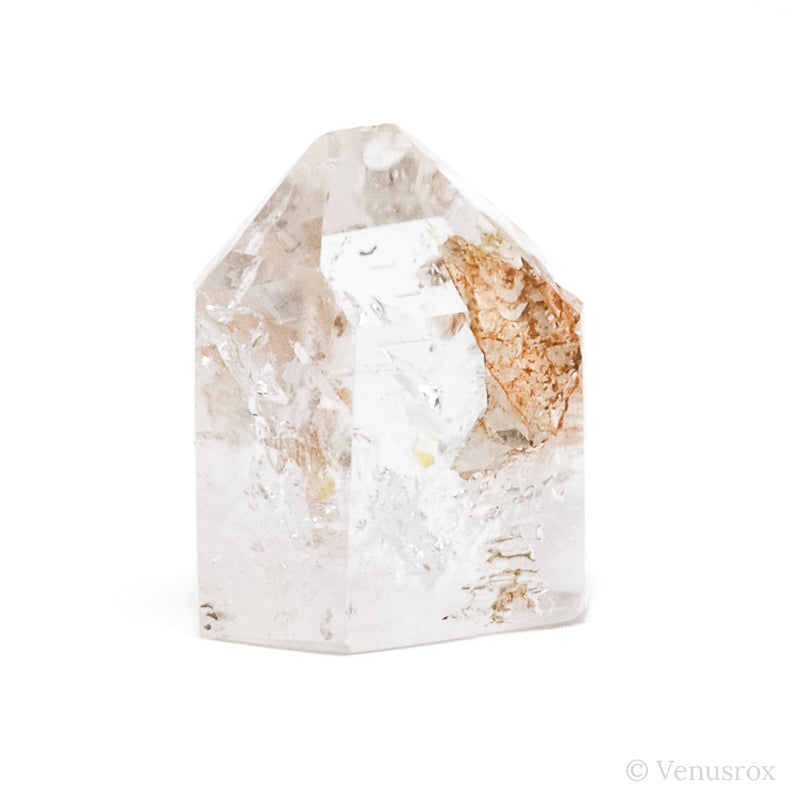 Elestial Quartz Part Polished/Part Natural Point from Madagascar | Venusrox