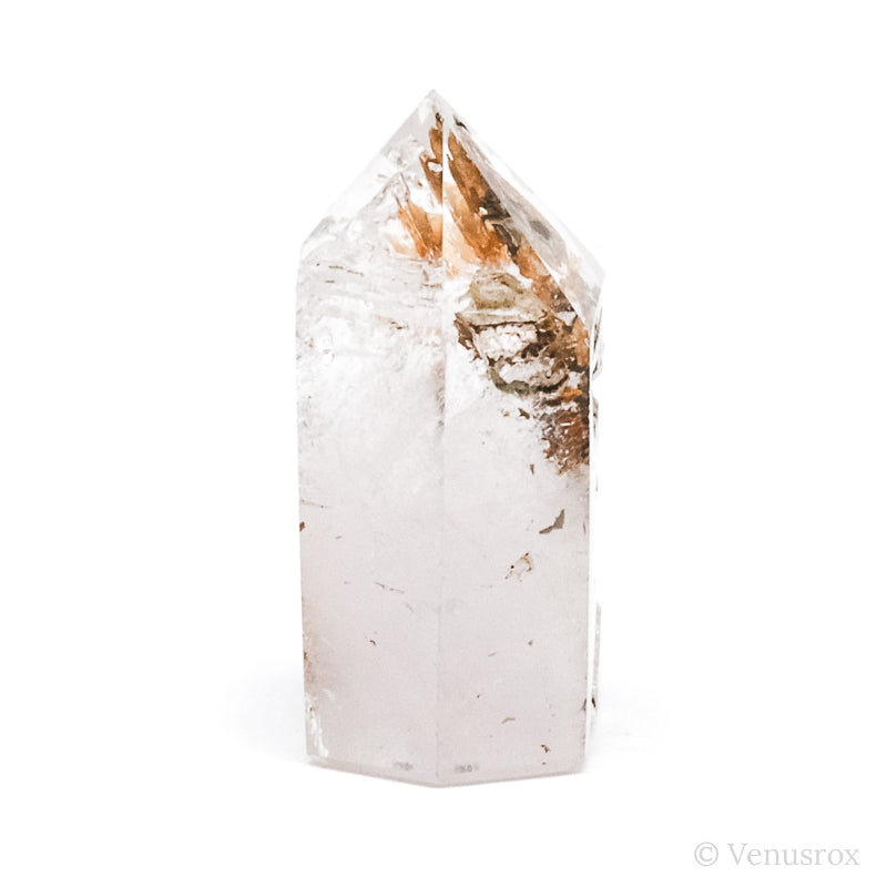 Elestial Quartz Part Polished/Part Natural Point from Madagascar | Venusrox