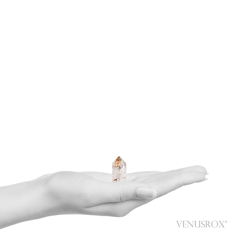 Elestial Quartz Part Polished/Part Natural Point from Madagascar | Venusrox