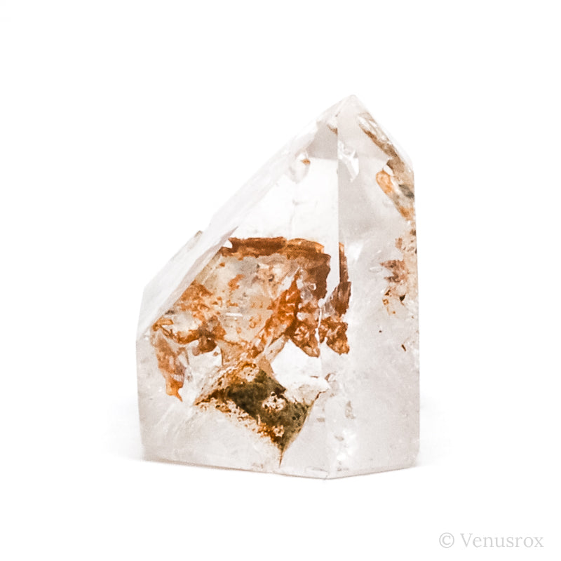 Elestial Quartz Part Polished/Part Natural Point from Madagascar | Venusrox