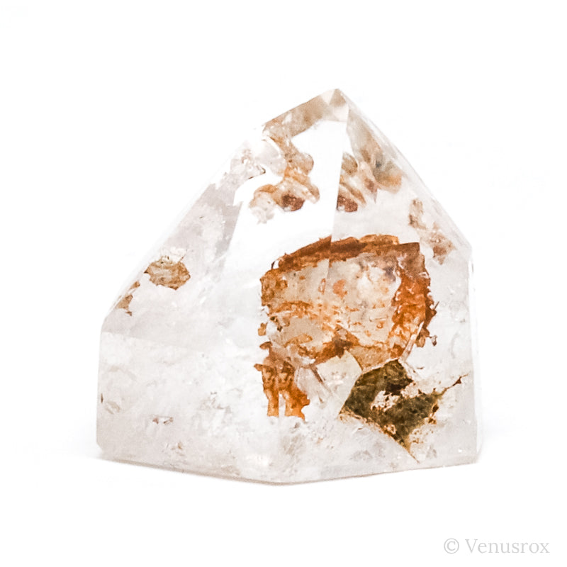 Elestial Quartz Part Polished/Part Natural Point from Madagascar | Venusrox